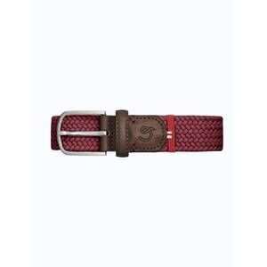 NEW LA BOUCLE men's covent garden belt in bordeaux